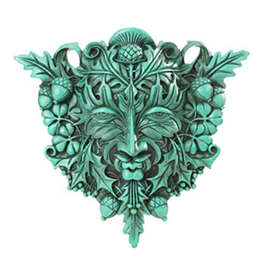 Greenman Wall plaque - Wiccan Place