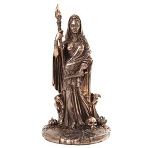 Goddess Hecate (bronze) Statue - Wiccan Place