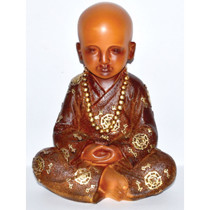 Monk Statue 8 1/2" - Wiccan Place