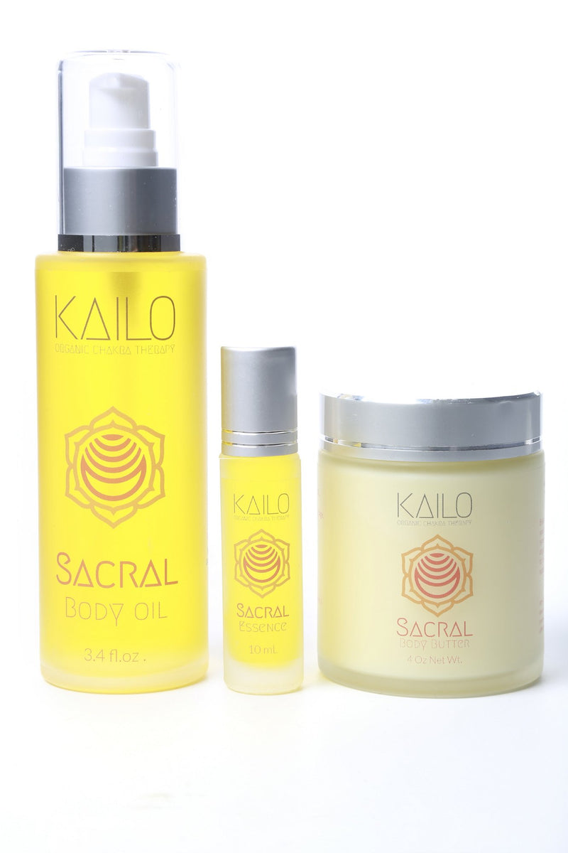 Sacral Kit - Chakra Balancing Oils & Butters