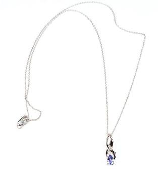 Tanzanite Infinity Necklace - Necklaces Pendants & Charms