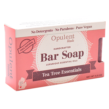 Opulent Blends Tea Tree Bar Soap
