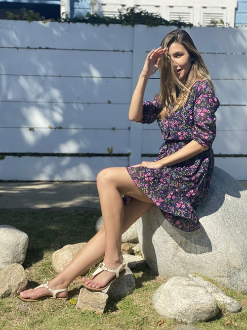 Virgo Mini Dress - Gemma Purple