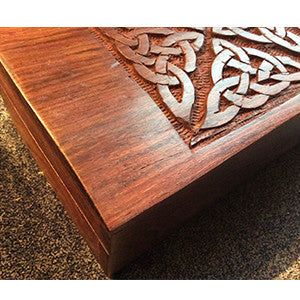 Celtic Triquetra Tarot box - Wiccan Place