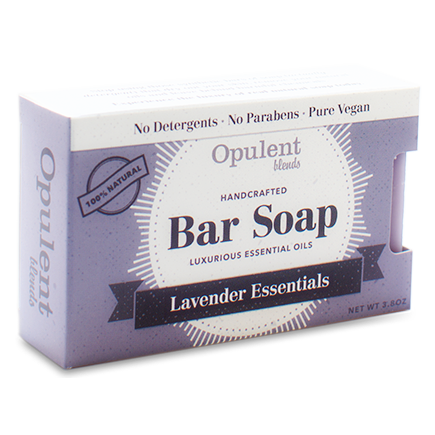 Opulent Blends Lavender Bar Soap