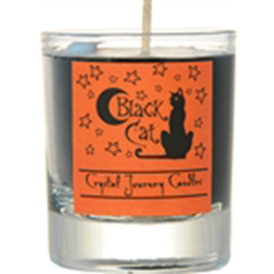 Black Cat soy votive candle - Wiccan Place