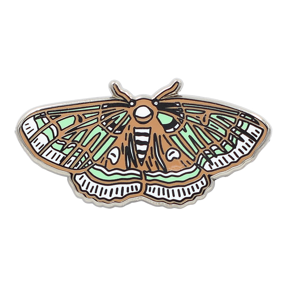 Moth Pin - Cute & Occult Moth Enamel Pin in 4 Colors