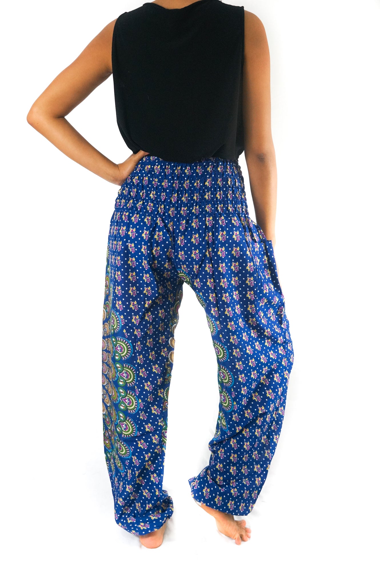 Blue Chakra Women Boho & Hippie Harem Pants