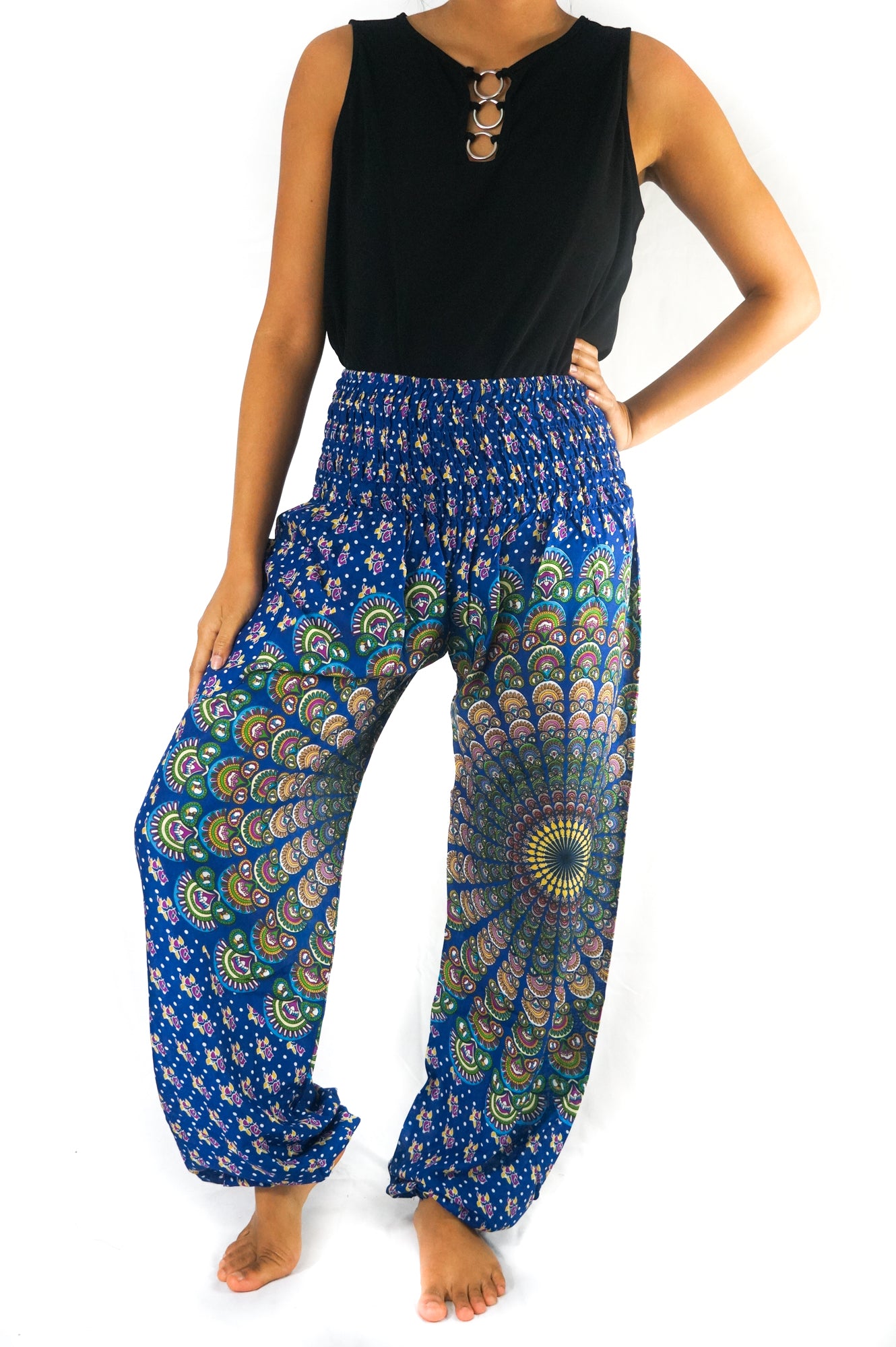 Blue Chakra Women Boho & Hippie Harem Pants