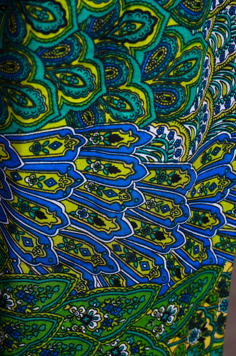 Green Peacock Women Boho & Hippie Harem Pants