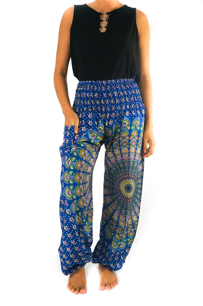 Blue Chakra Women Boho & Hippie Harem Pants