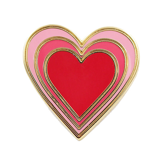 Radiant Heart Enamel Pin