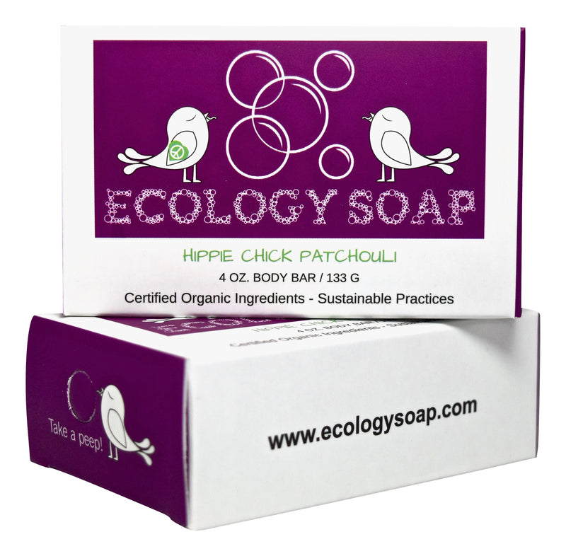 Ecology Soap Hippie Chick Patchouli Body Bar