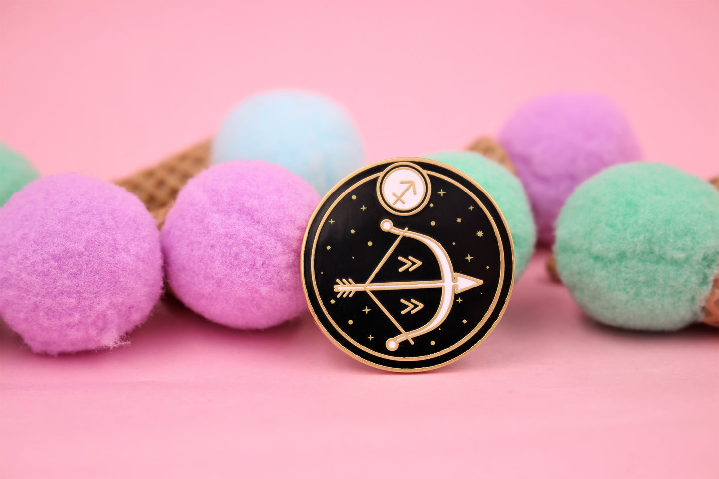 Sagittarius Astrological Sign / Star Sign Enamel Pins