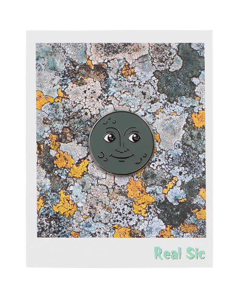 Moon Emoji â€“ New Moon & Full Moon Enamel Pins
