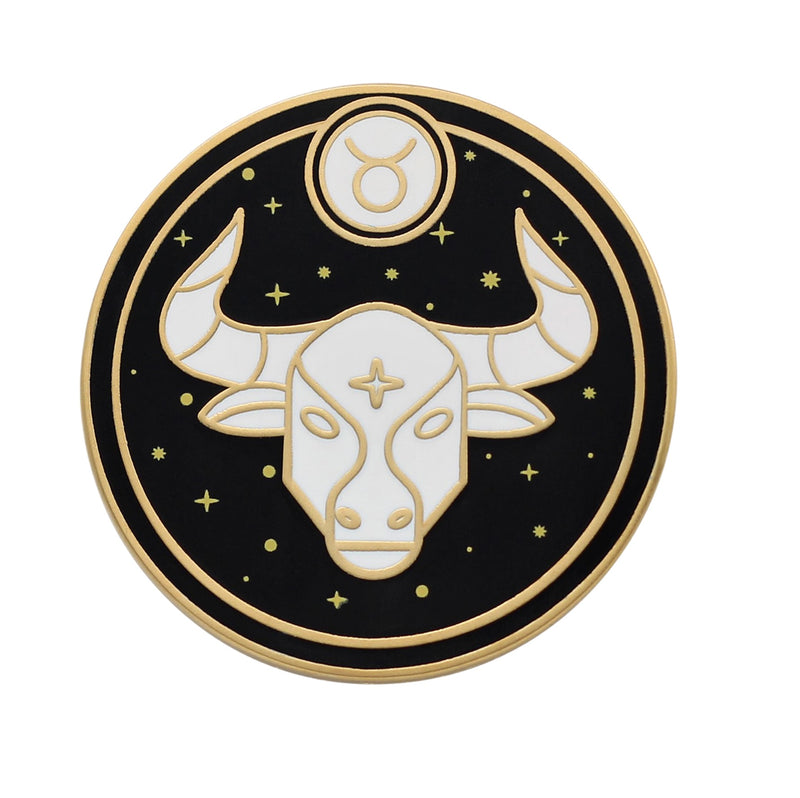 Taurus Astrological Sign - Star Sign / Astrology Enamel Pins