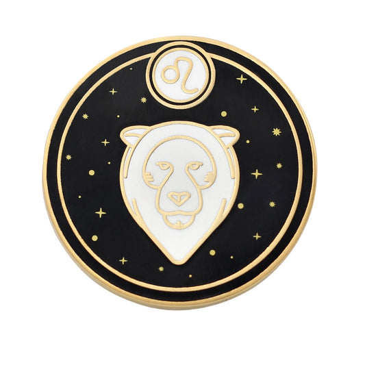 Leo Astrological Sign Pin - Star Sign / Astrology Enamel Pins