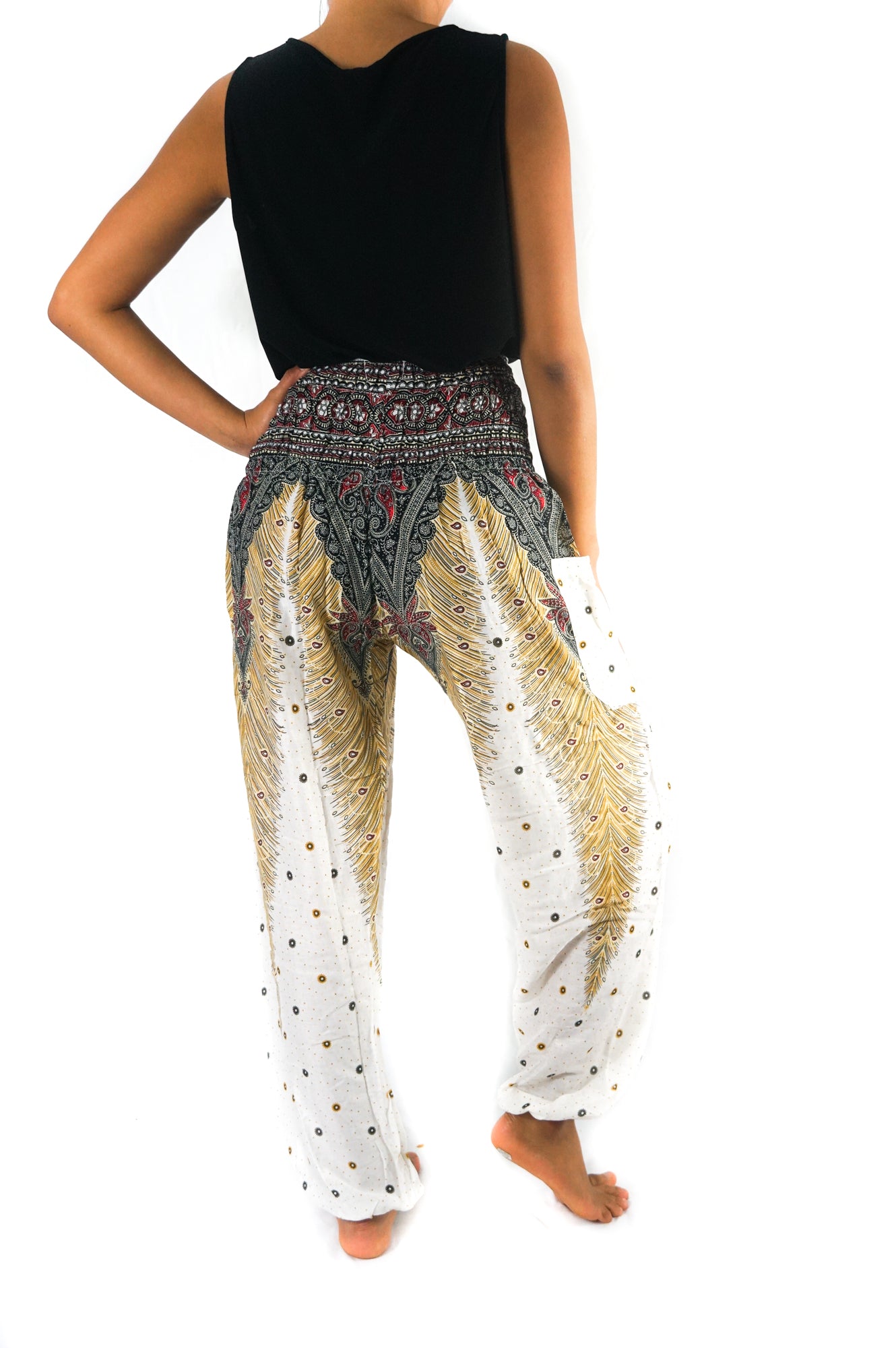 WHITE PEACOCK Women Boho & Hippie Harem Pants