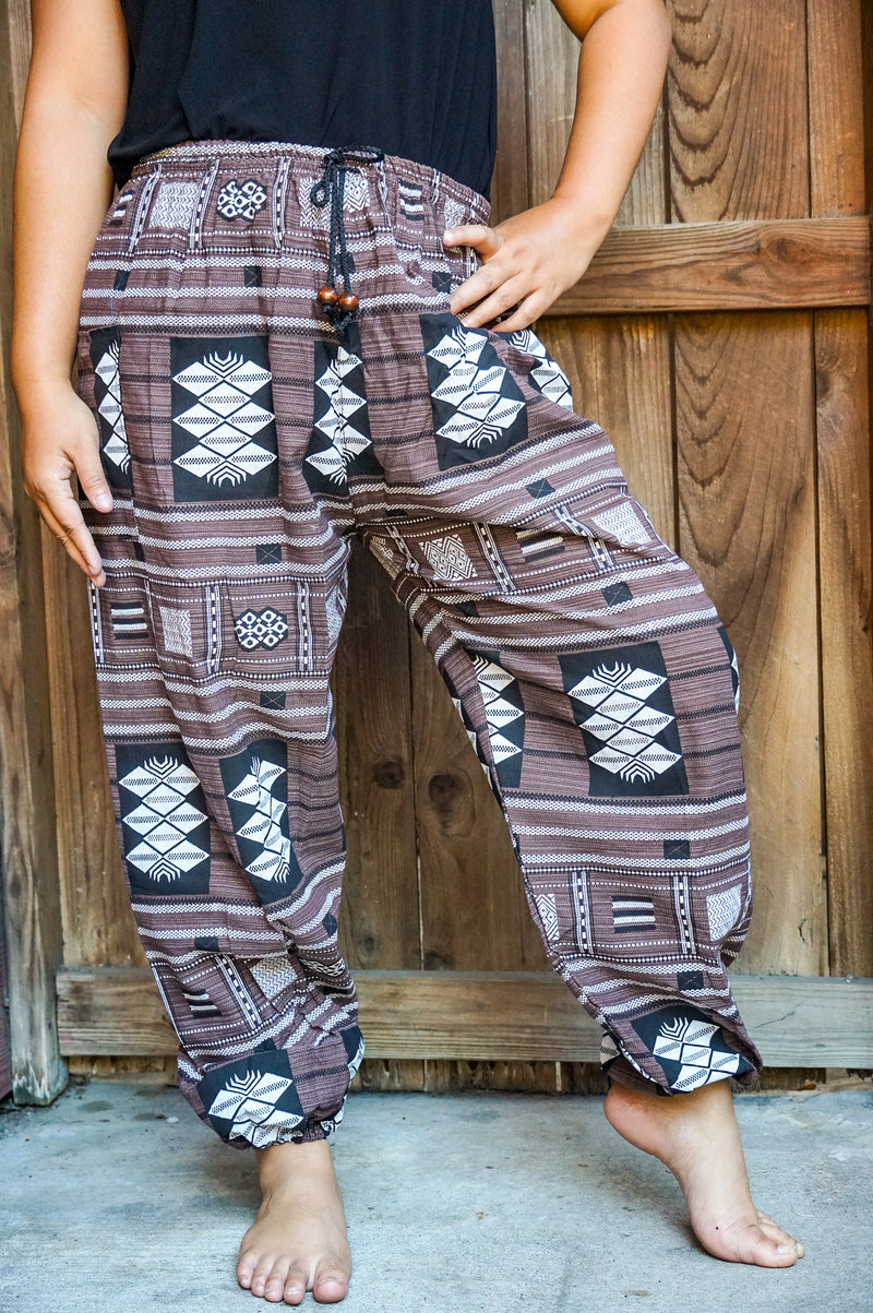 Cotton Women Tribal Boho & Hippie Harem Pants