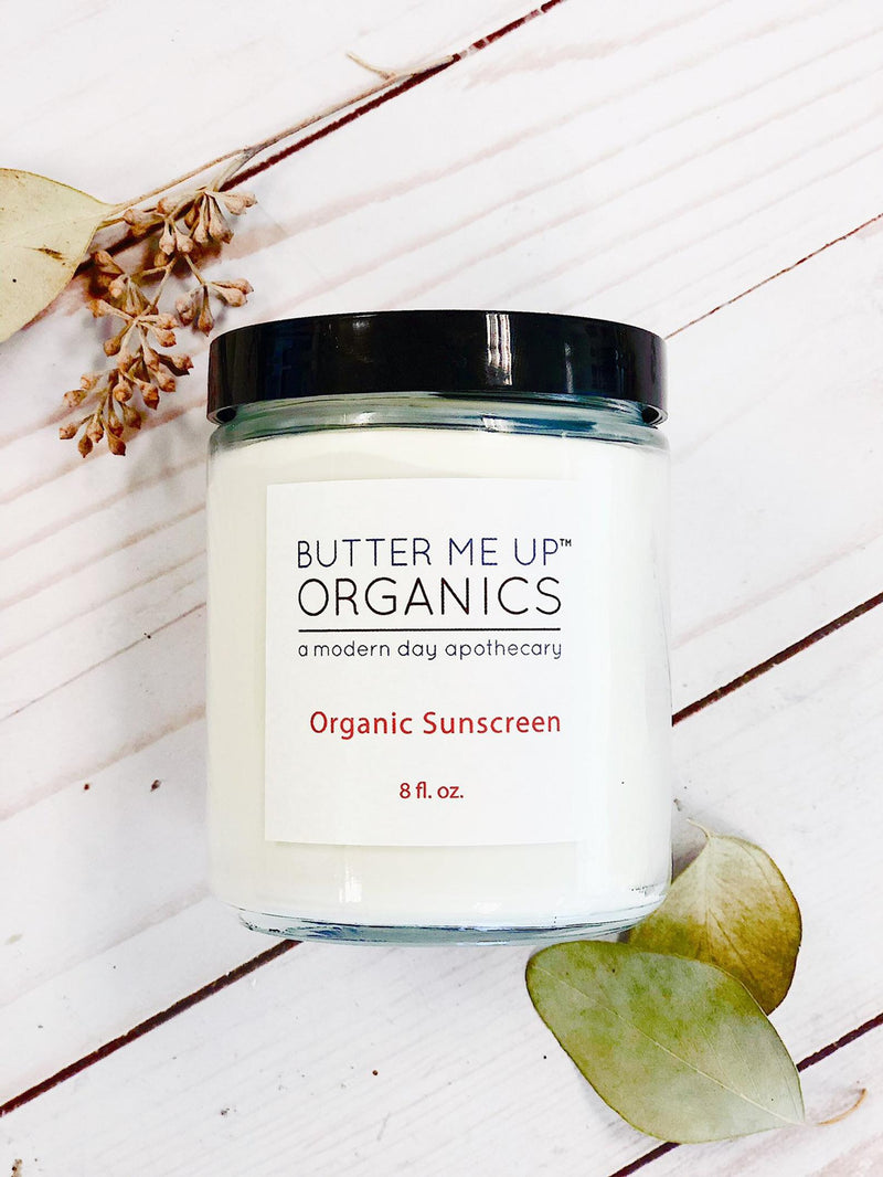 Natural organic sunscreen