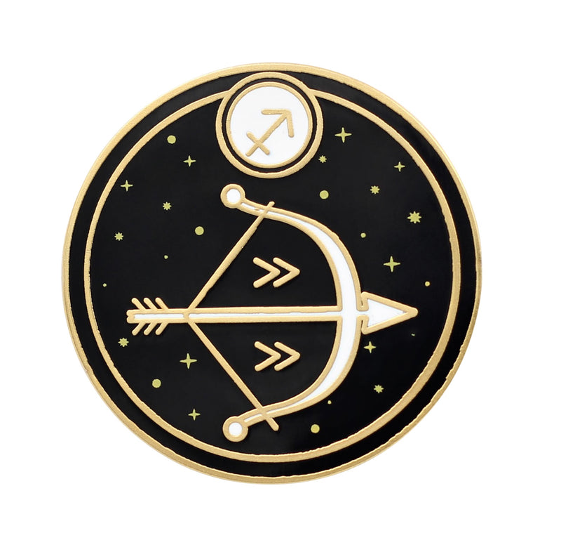 Sagittarius Astrological Sign / Star Sign Enamel Pins