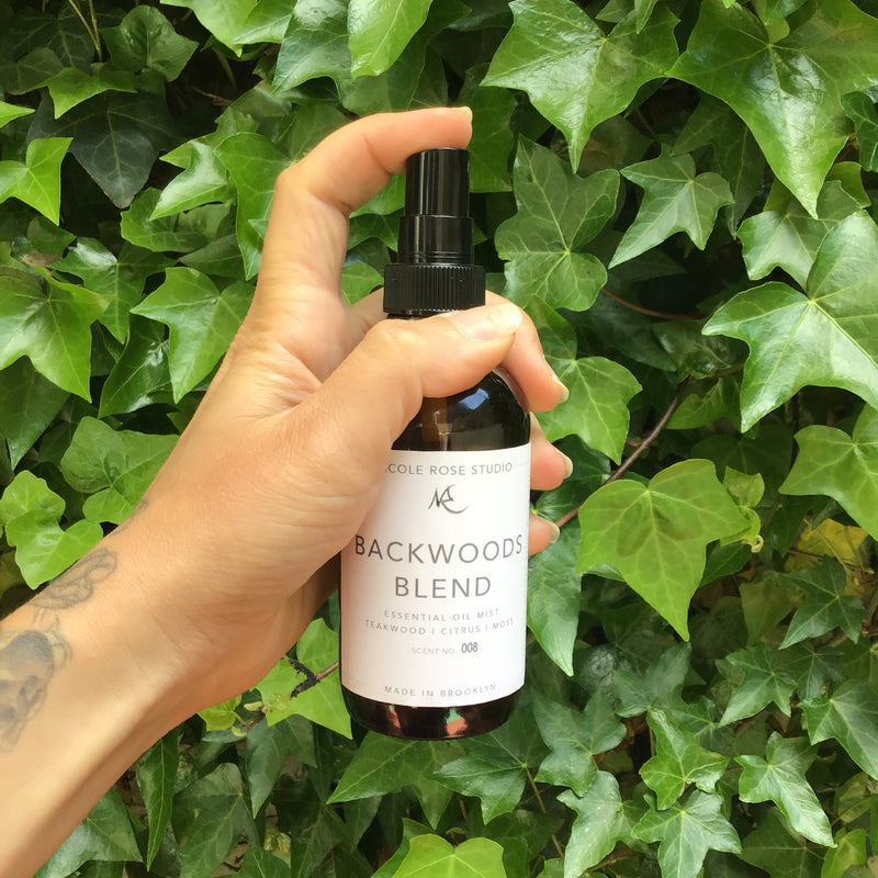 Backwoods Blend Organic Essential Oil Disinfectant Spray