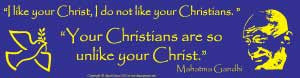 I Like your Christ Bumper Sticker - Wiccan Place