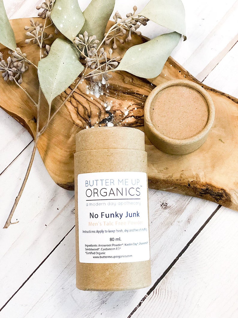 No Funky Junk / Men’s Talc Free Powder - Natural Deodorants