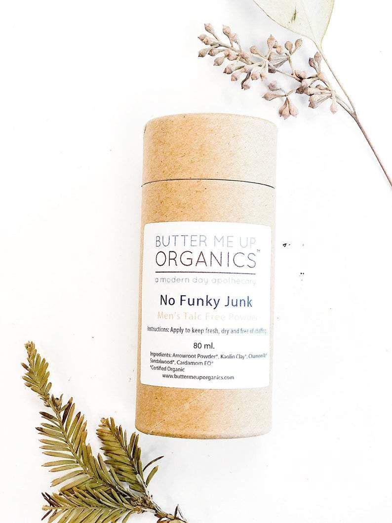No Funky Junk / Men’s Talc Free Powder - Natural Deodorants