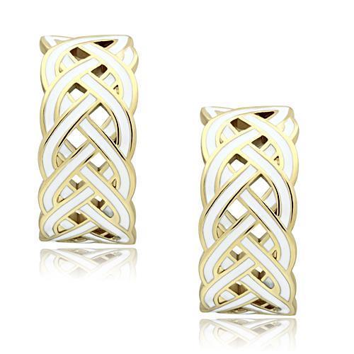Celtic Knot Gold (Ion Plating) Brass Earrings