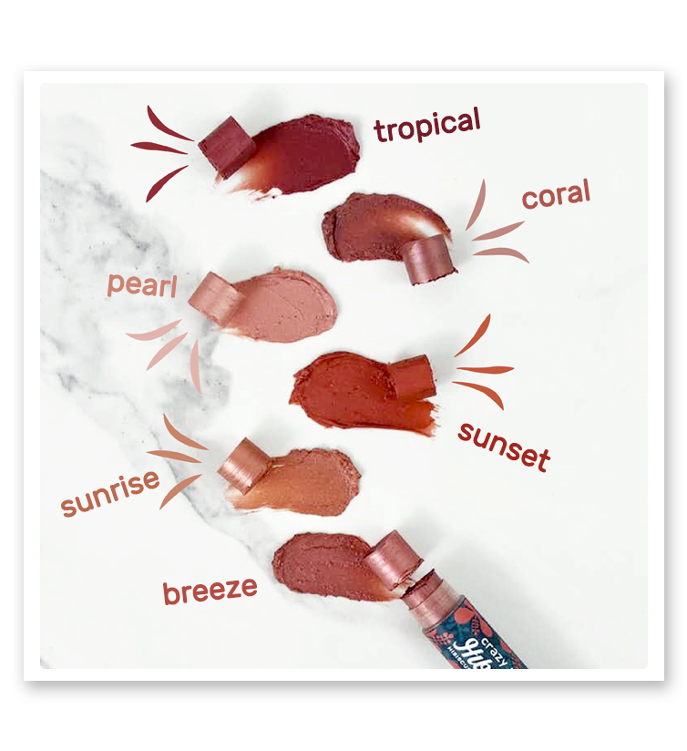 Coral Lip Balm - 100% Natural + Vegan