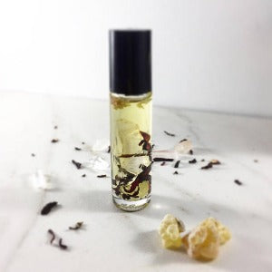 Essential Oil Blend with Crystals Frankincense - Essential