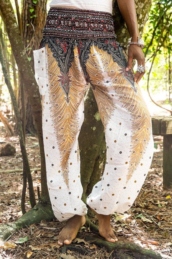WHITE PEACOCK Women Boho & Hippie Harem Pants