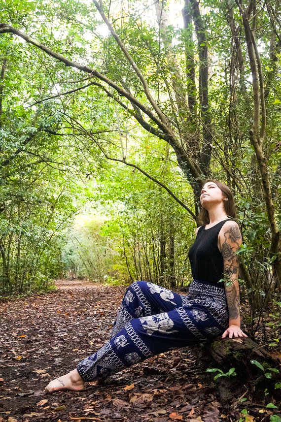 Blue Elephant Boho & Hippie Pants - Pants