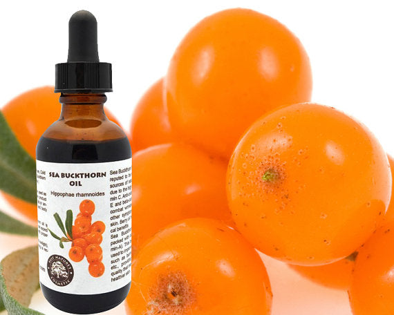 100% Pure Sea Buckthorn Fruit, Berry Oil. Cold