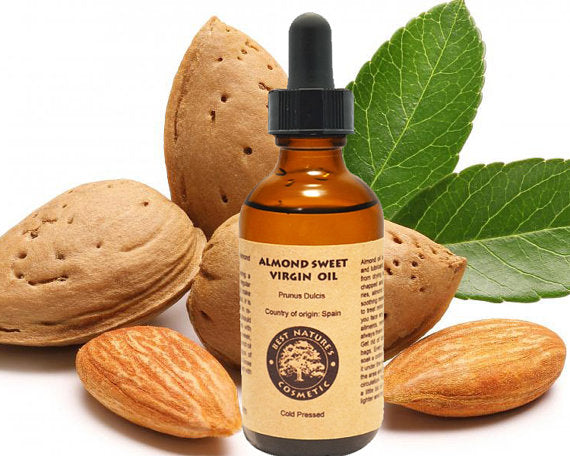 Virgin, Organic Almond oil