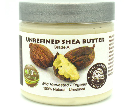 Organic Unrefined Pure shea butter beige