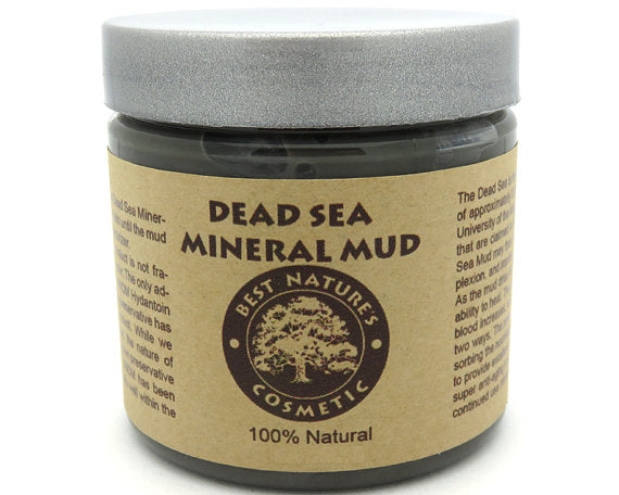 Dead Sea Mineral Mud removes toxins and impurities