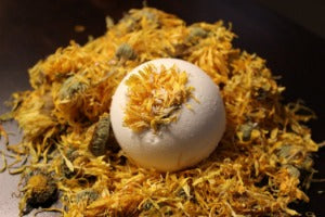 Organic Bath Bomb / Sick Bomb Bath Fizz - Bath Soaks & Salts