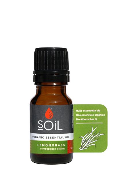Organic Lemongrass Essential Oil 10ml