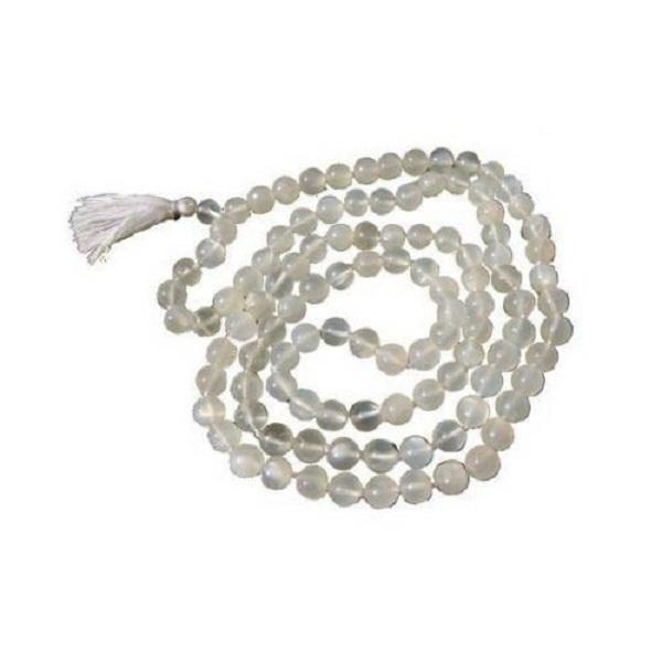 Moonstone Mala - 108 beads