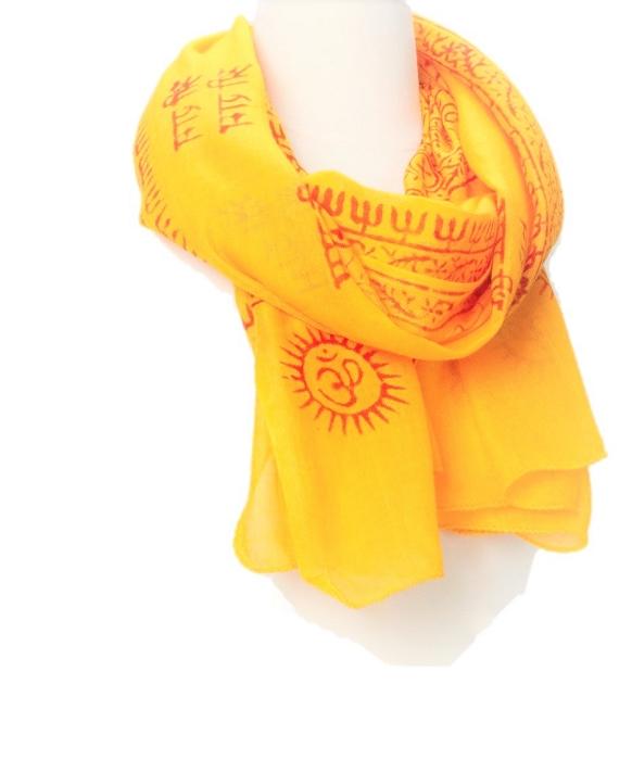 OMSutra OM Hindu Prayer Shawl - Small