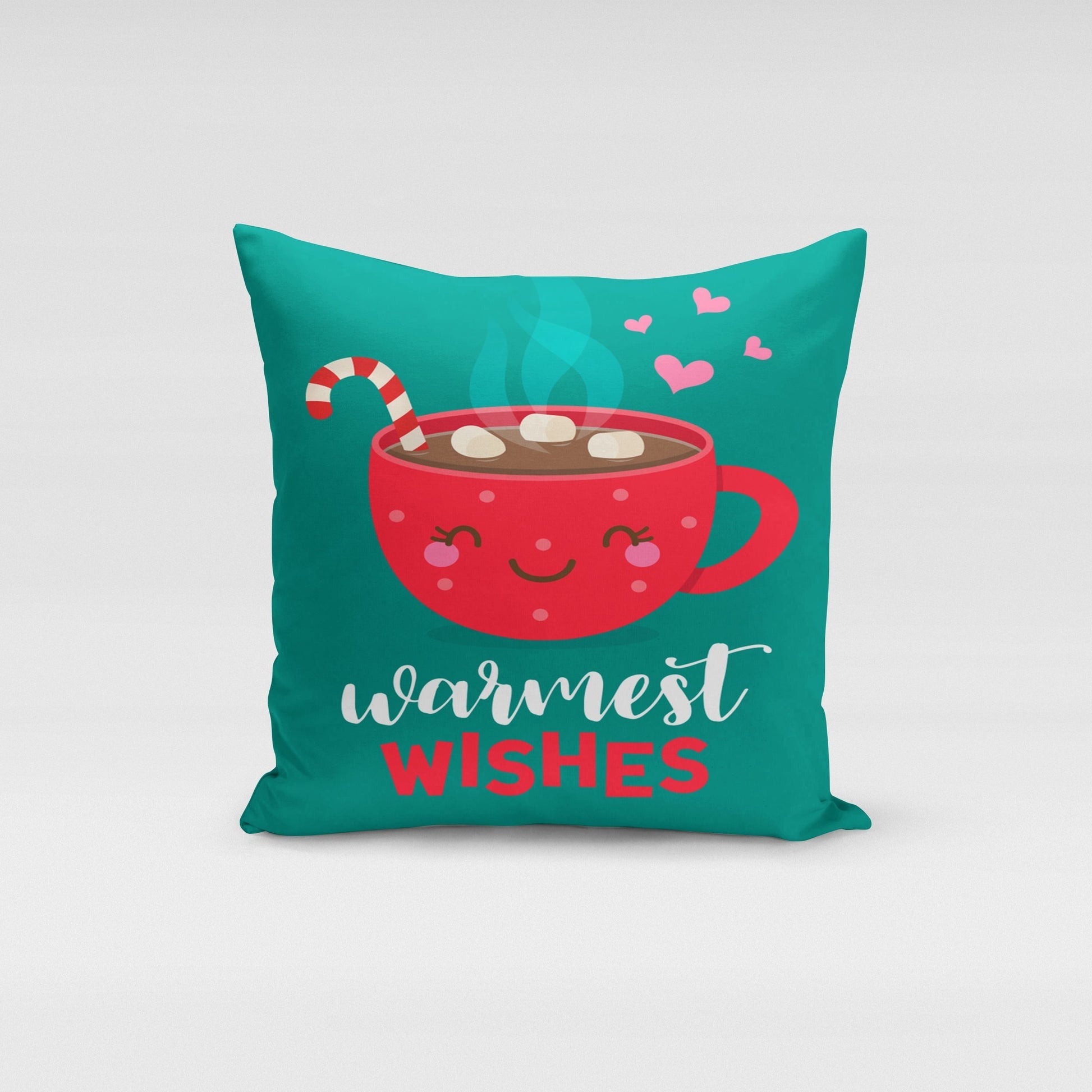 Warmest Wishes Pillow Cover - Holiday Your Way