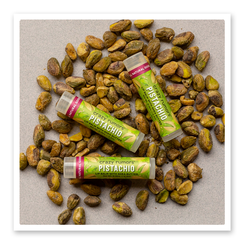 Pistachio Lip Balm - 100% Natural + Vegan