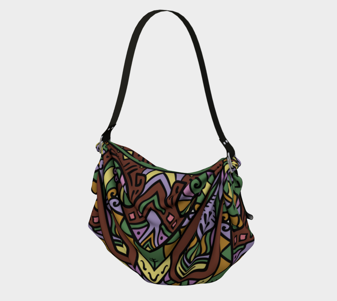 Origami Tote Tribal Mandala - Wiccan Place