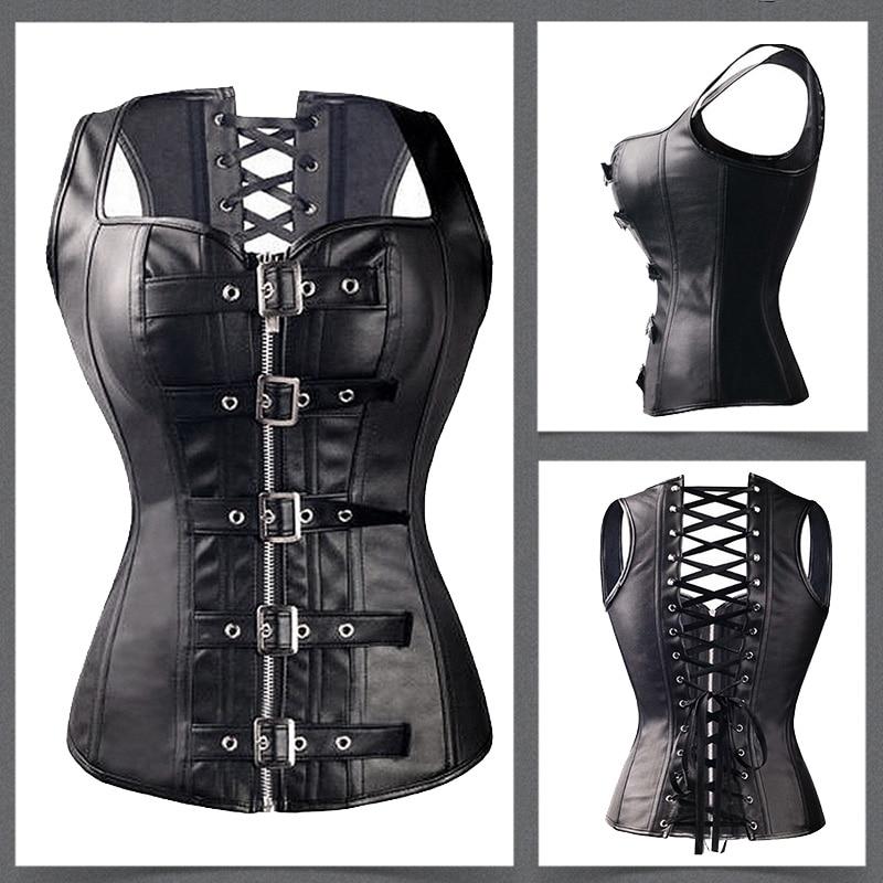 Miss Moly Steampunk Corset - Gothic Bustier Boned Overbust Dress