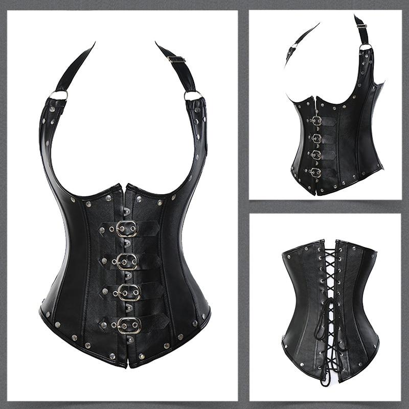 Miss Moly Steampunk Corset - Gothic Bustier Boned Overbust Dress