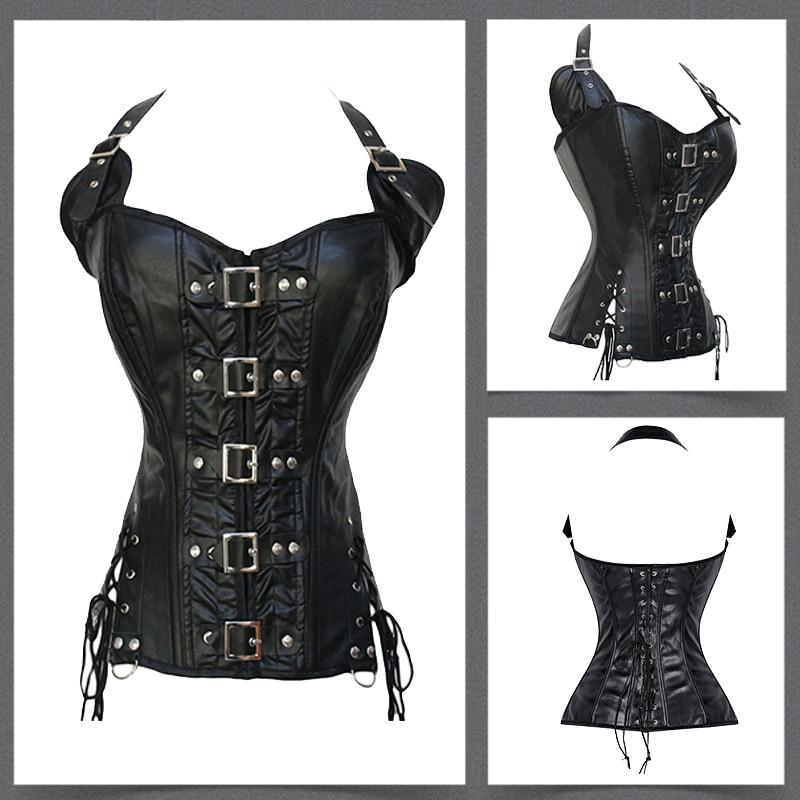 Miss Moly Steampunk Corset - Gothic Bustier Boned Overbust Dress