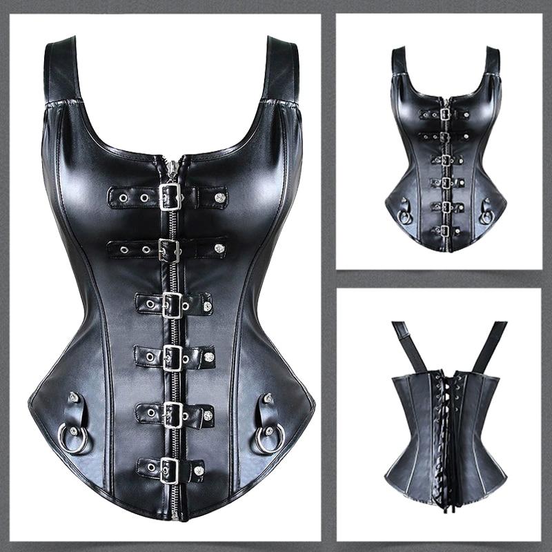 Miss Moly Steampunk Corset - Gothic Bustier Boned Overbust Dress