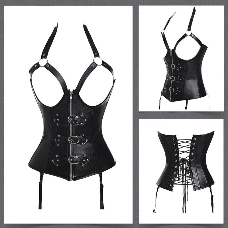 Miss Moly Steampunk Corset - Gothic Bustier Boned Overbust Dress